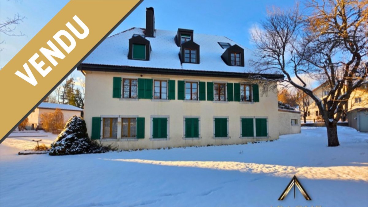 Immeuble résidentiel de 3 logements à La Chaux-de-Fonds en vente chez Apache Immobilier